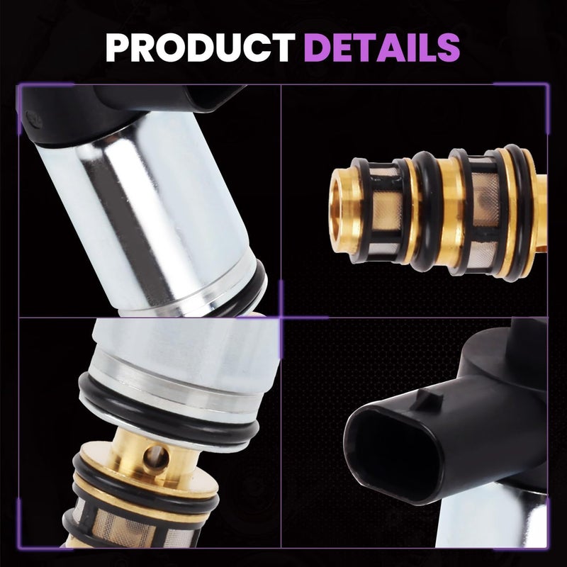 Pnkauto AC Compressor Control Solenoid Valve Compatible with Chevy Colorado Cruze Equinox Impala, Gmc Canyon Terrain, Buick Envision Verano - Image 4